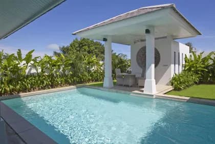 Sparkling pool