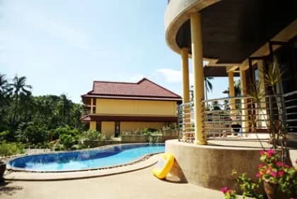 Swimming pool area
