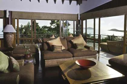 Lounge area with amazing views