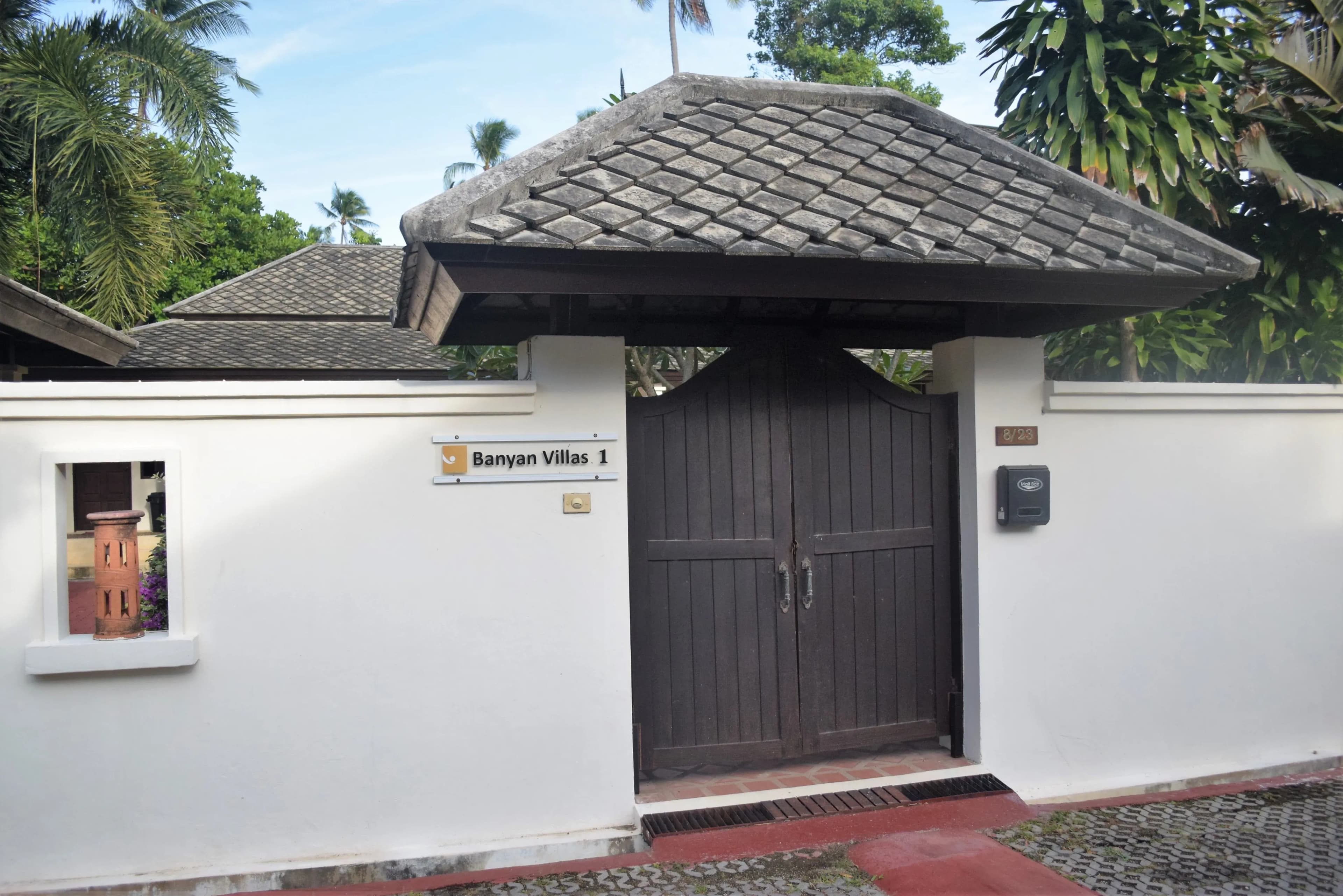 Banyan Villa 1 - Pedestrian Entrance