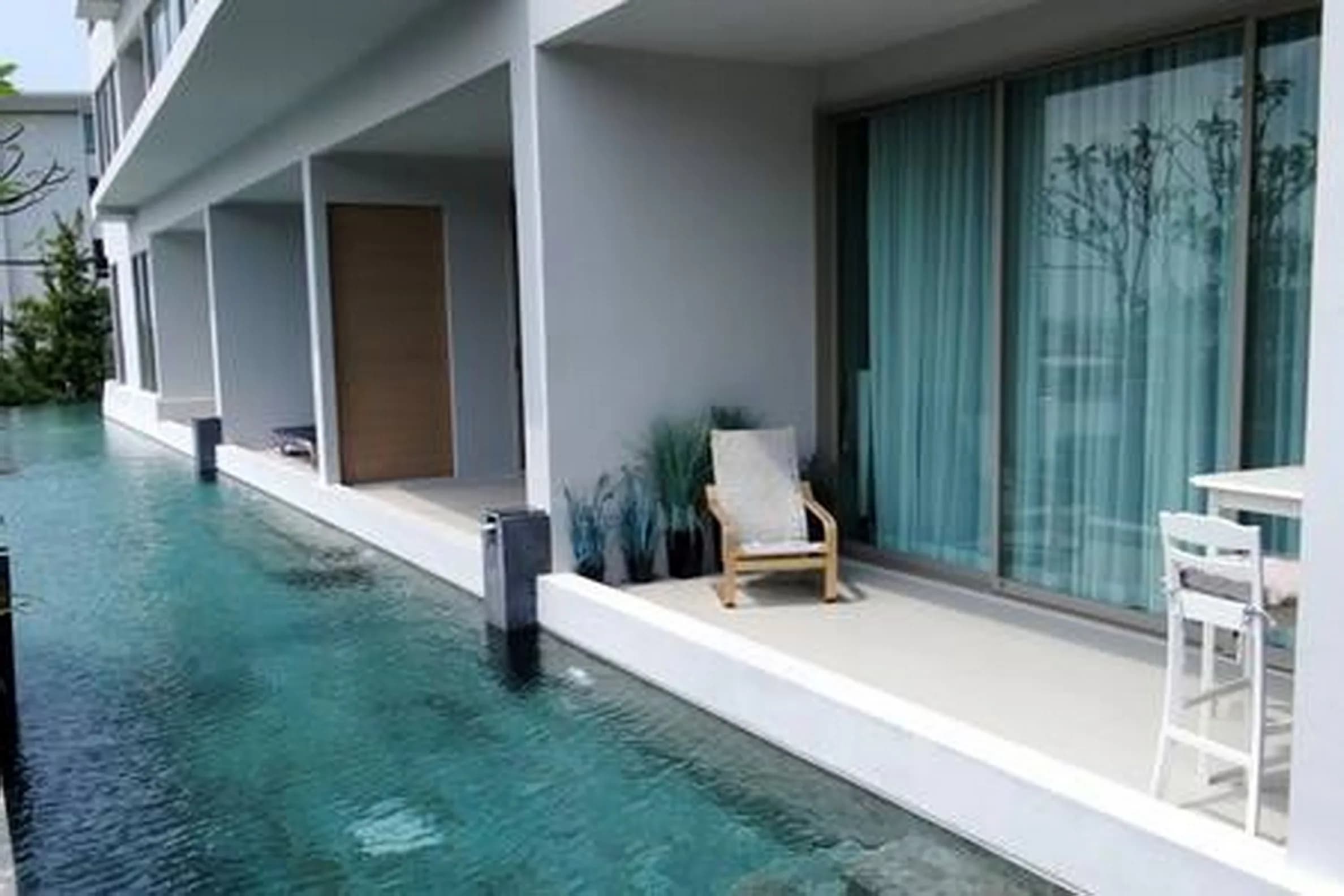 Pool access