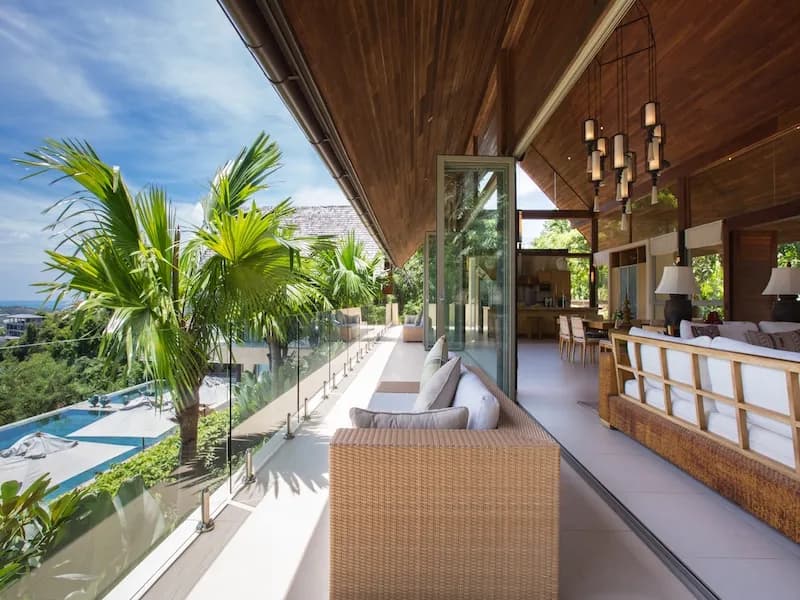 Living room terrace