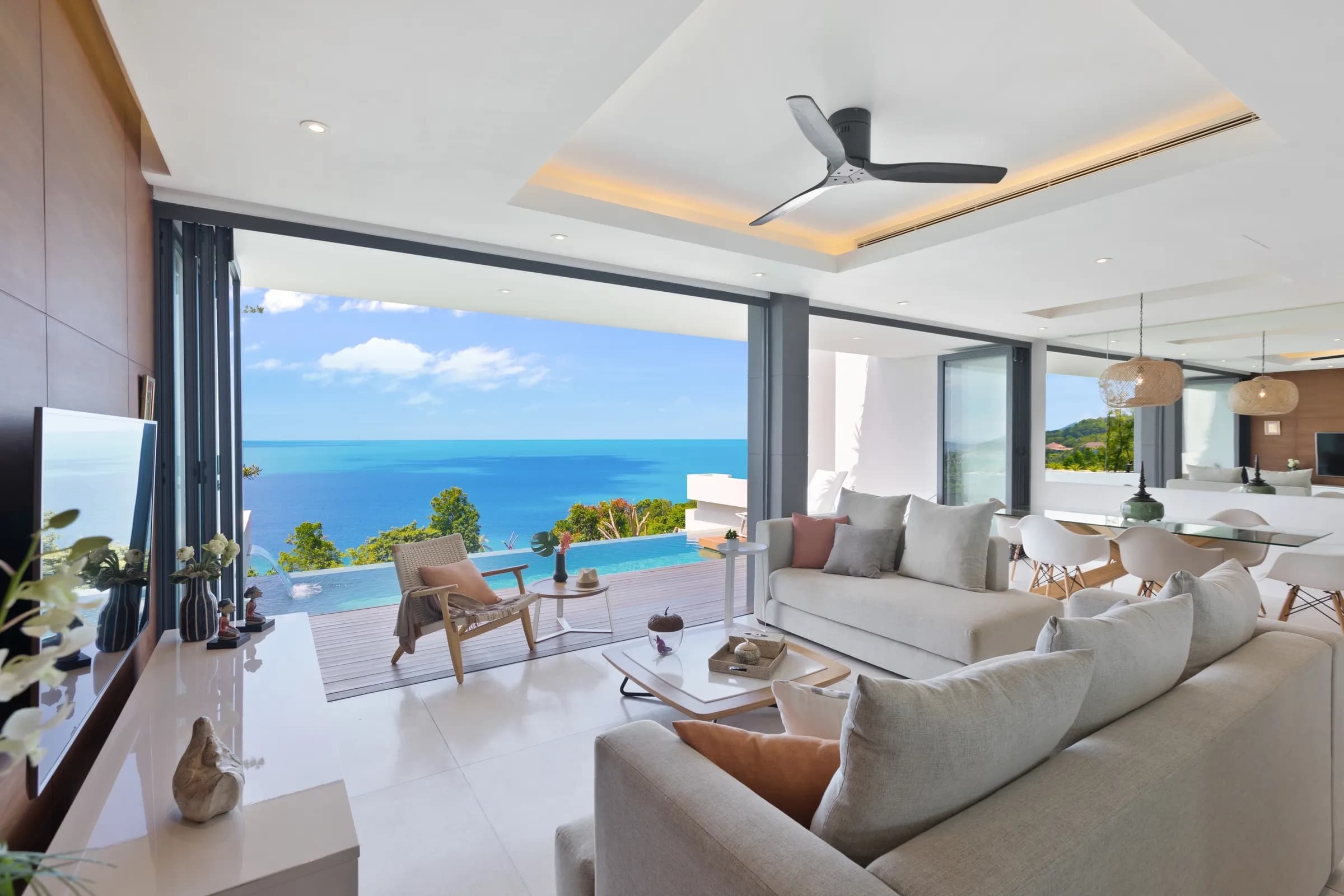Villa Channary - Open living spaces