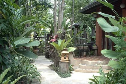 villa entrance