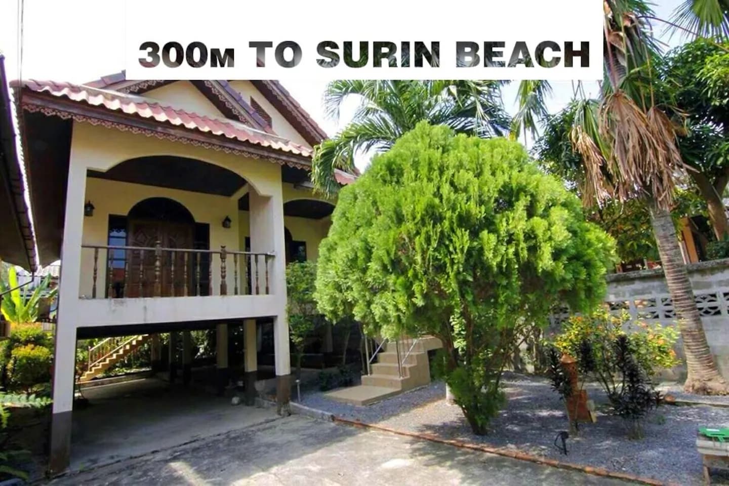 300 meters to the beach